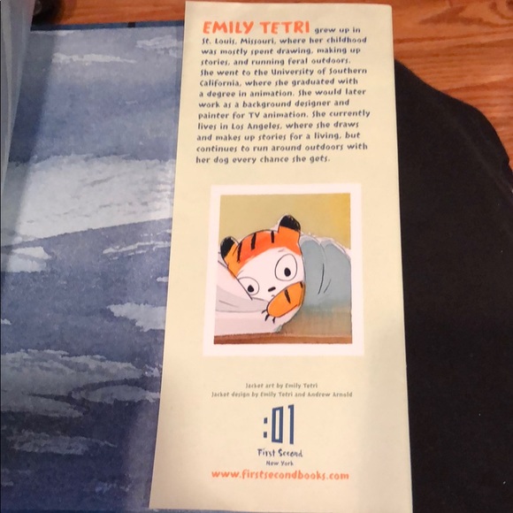 Tiger Vs Nightmare Hard Cover Children’s Book By Emily Tetri - Picture 4 of 4